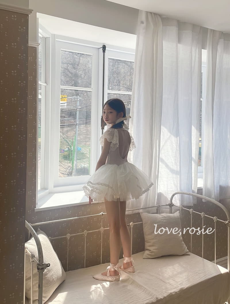 Love Rosie - Korean Children Fashion - #childrensboutique - Swan Vintage Lace Beret Wear - 5
