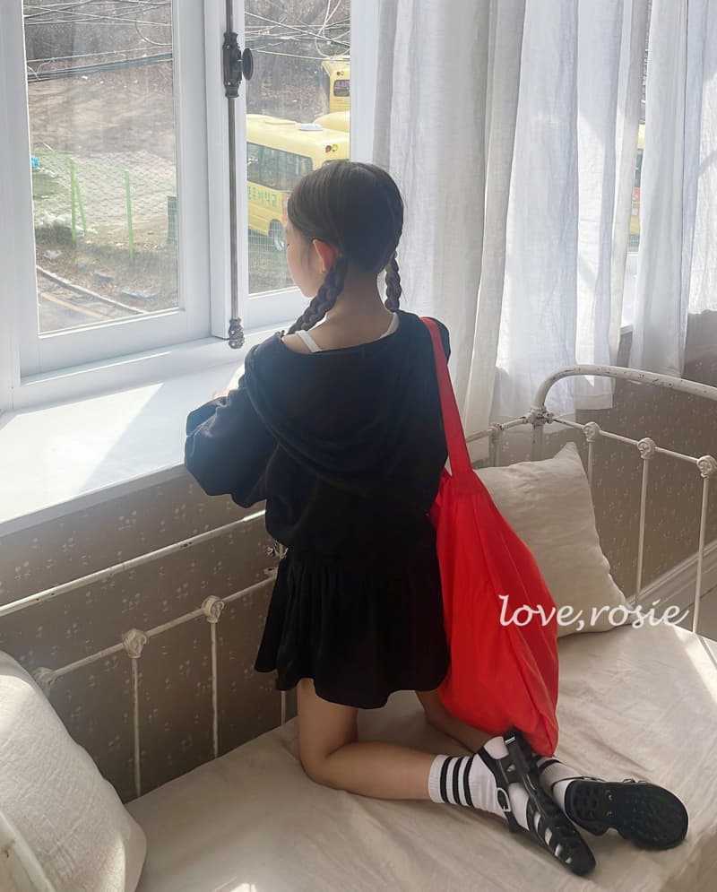 Love Rosie - Korean Children Fashion - #discoveringself - Terry Hoody Zip-up Bottom Set - 8