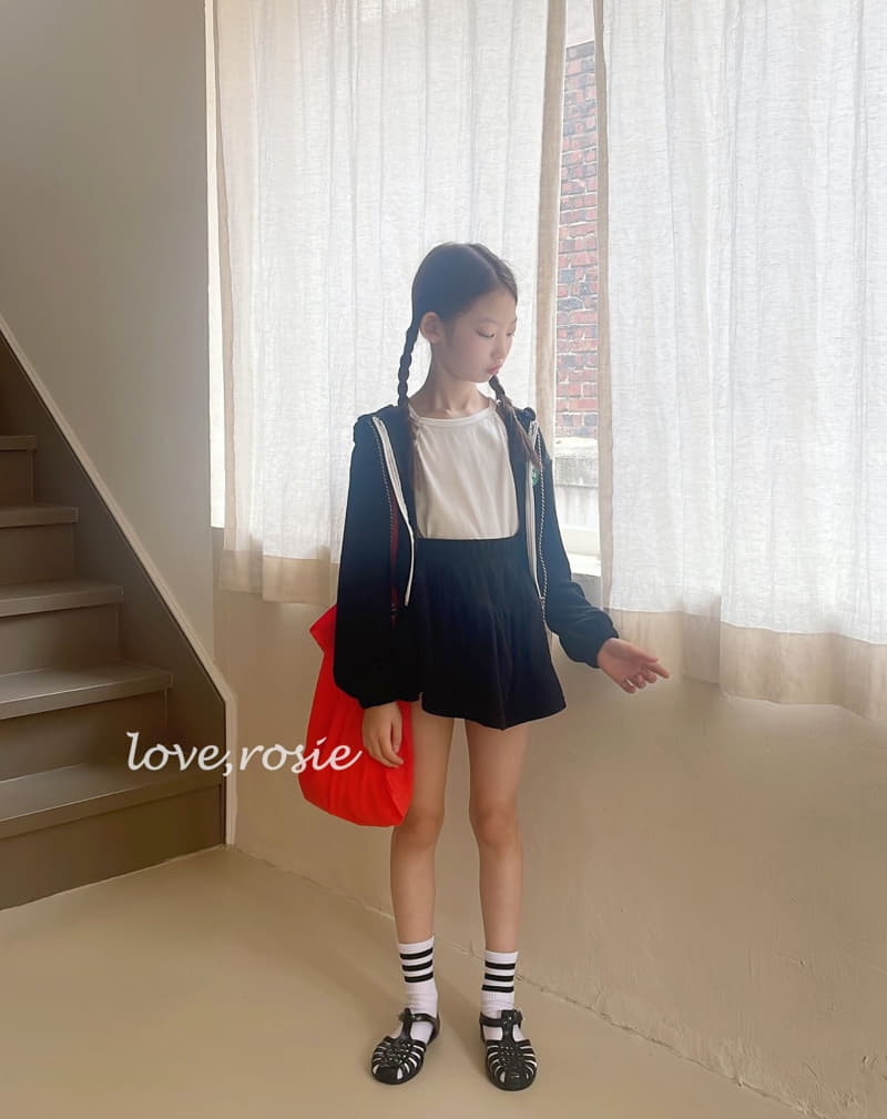 Love Rosie - Korean Children Fashion - #prettylittlegirls - Terry Hoody Zip-up Bottom Set
