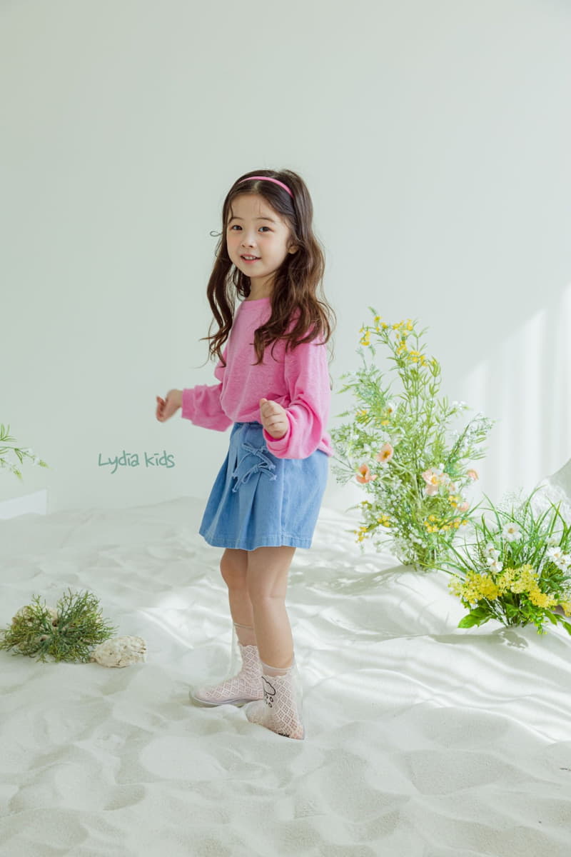Lydia - Korean Children Fashion - #childofig - Ribbon Skirt Pants - 7