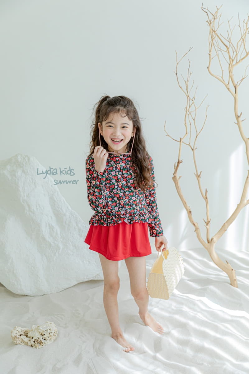 Lydia - Korean Children Fashion - #childofig - Bono Swimwear Top Bottom Set - 2