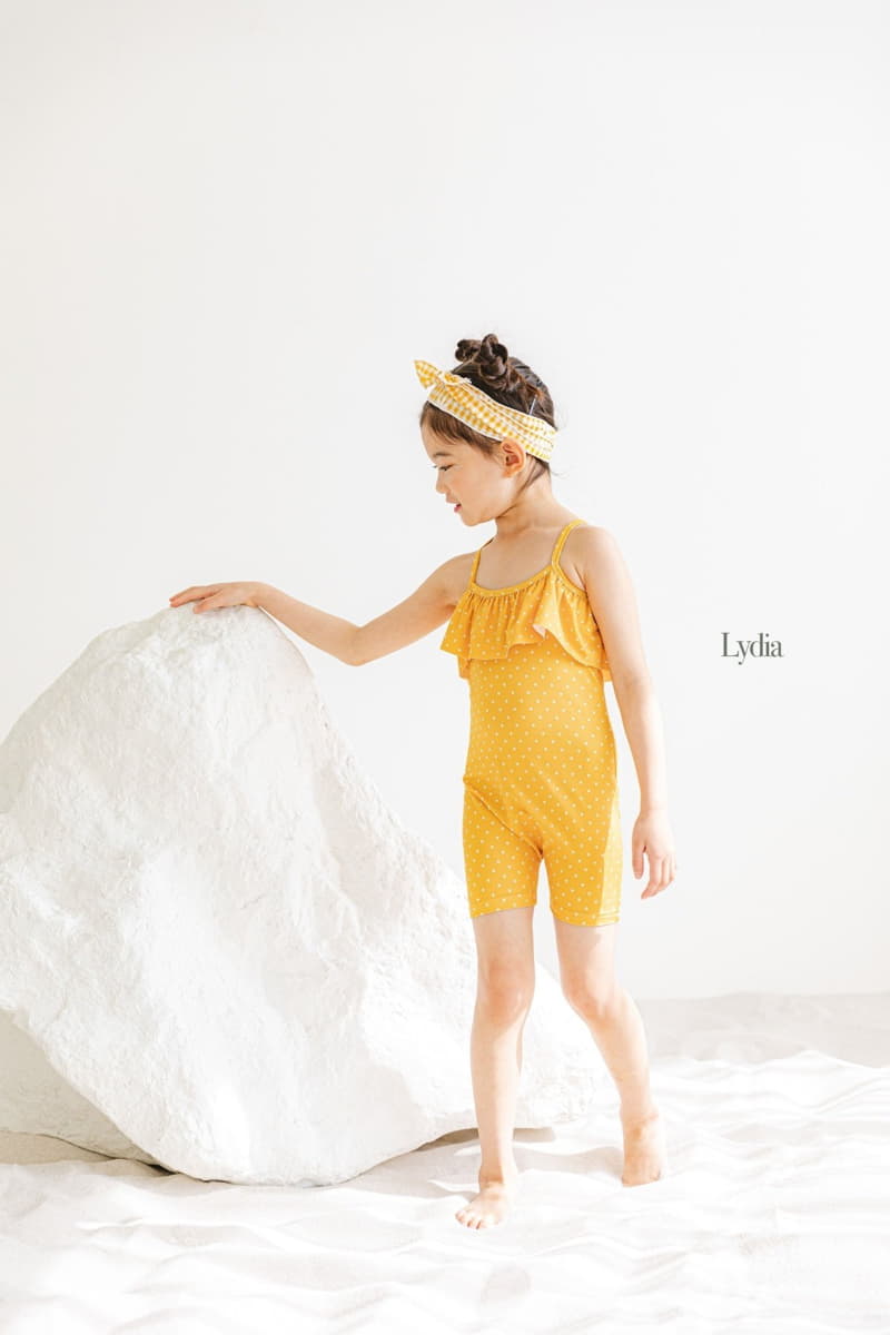 Lydia - Korean Children Fashion - #childrensboutique - Dot Swimwear