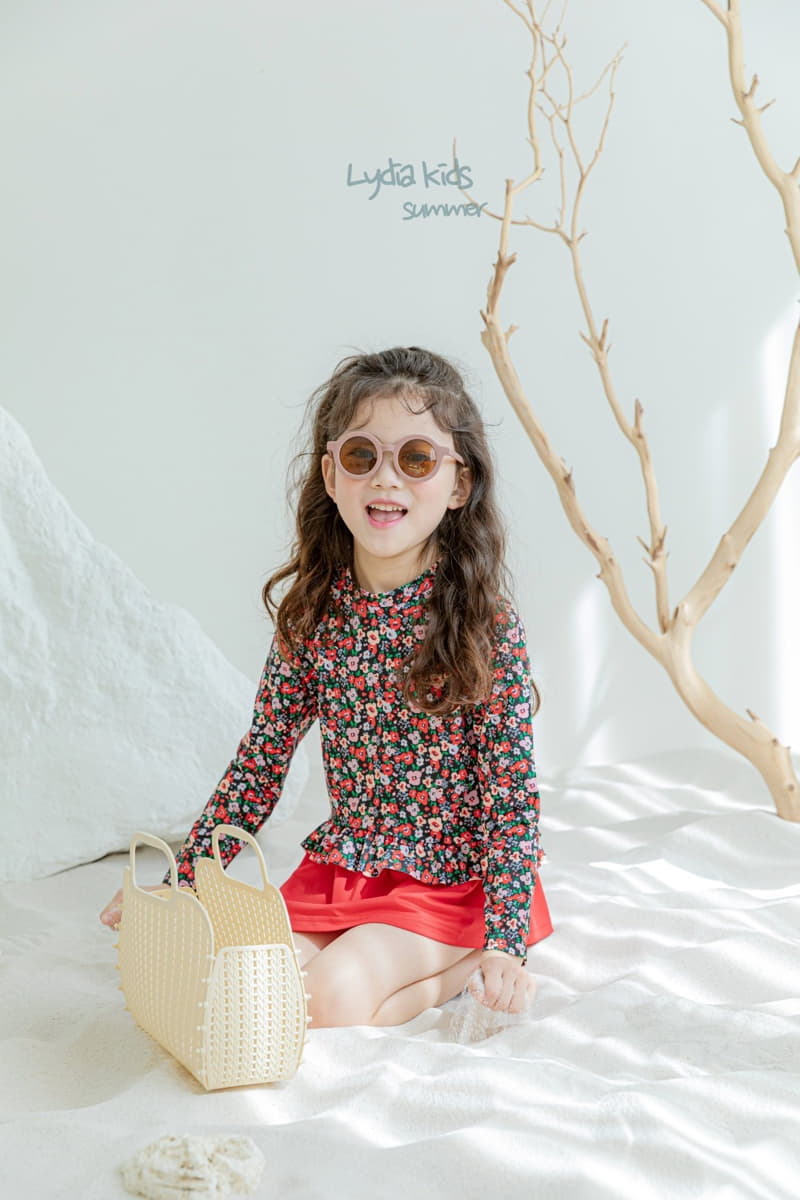Lydia - Korean Children Fashion - #designkidswear - Bono Swimwear Top Bottom Set - 5