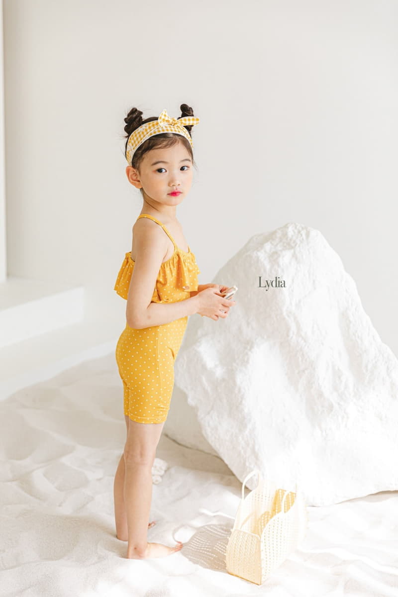 Lydia - Korean Children Fashion - #designkidswear - Dot Swimwear - 2