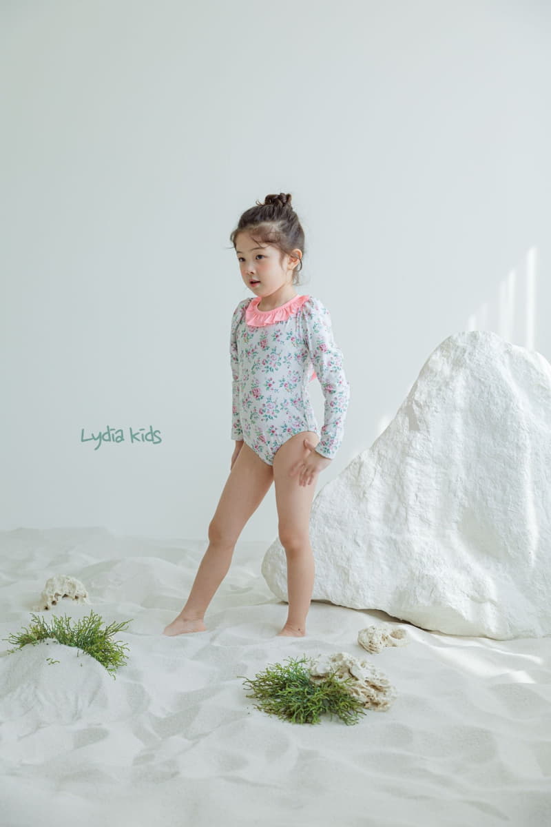 Lydia - Korean Children Fashion - #designkidswear - Masion One-piece Swimwear - 7