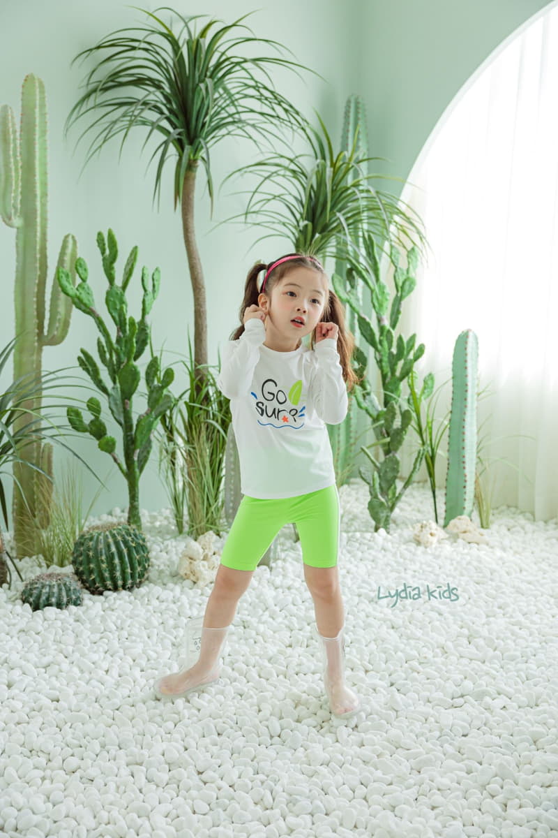 Lydia - Korean Children Fashion - #discoveringself - Sufer Rashguard Top Bottom Set - 11