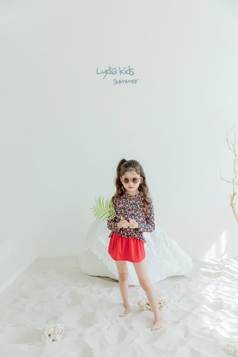 Lydia - Korean Children Fashion - #kidsstore - Bono Swimwear Top Bottom Set - 9