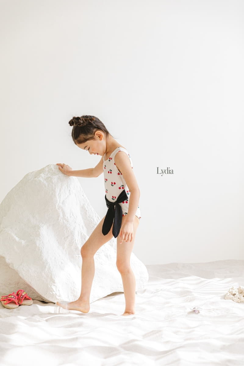 Lydia - Korean Children Fashion - #kidsstore - Cherry Swimwear - 5