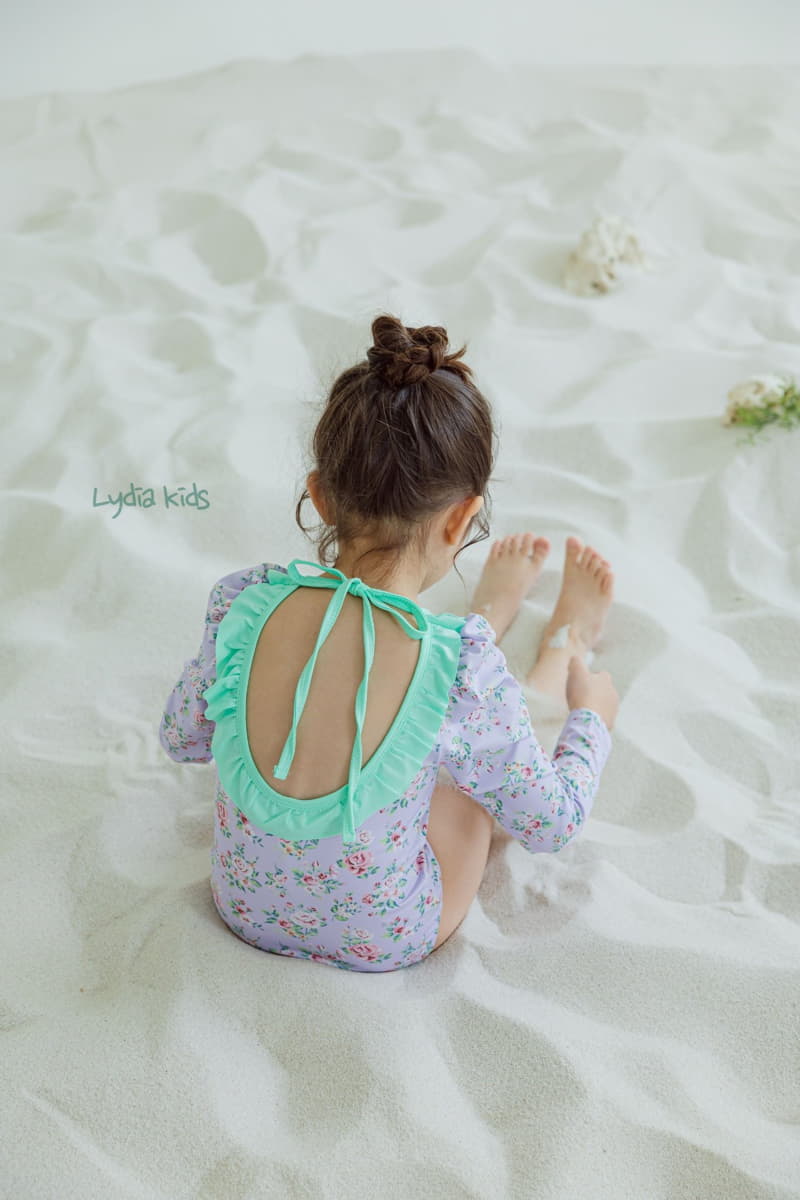 Lydia - Korean Children Fashion - #kidsstore - Masion One-piece Swimwear - 11