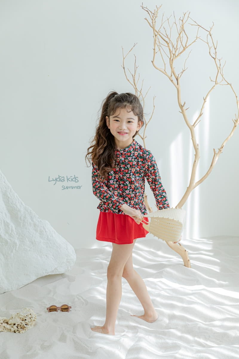 Lydia - Korean Children Fashion - #prettylittlegirls - Bono Swimwear Top Bottom Set