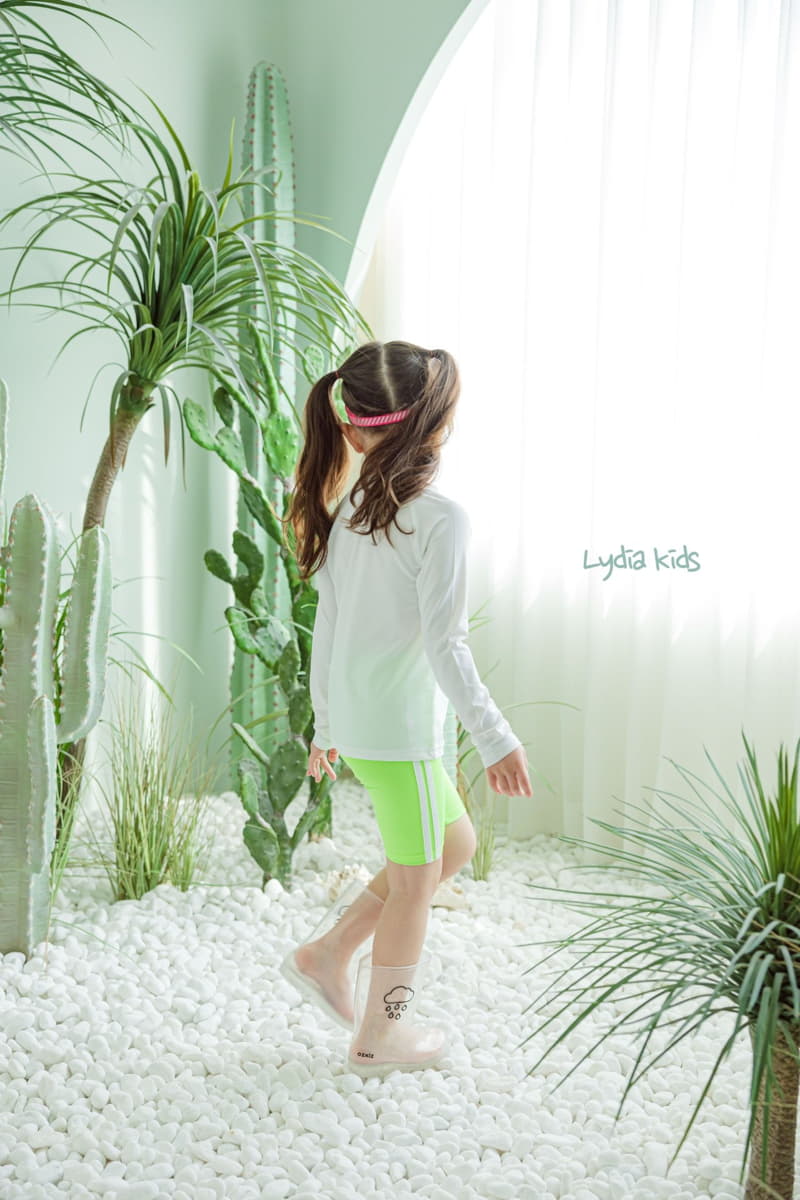 Lydia - Korean Children Fashion - #stylishchildhood - Sufer Rashguard Top Bottom Set - 7