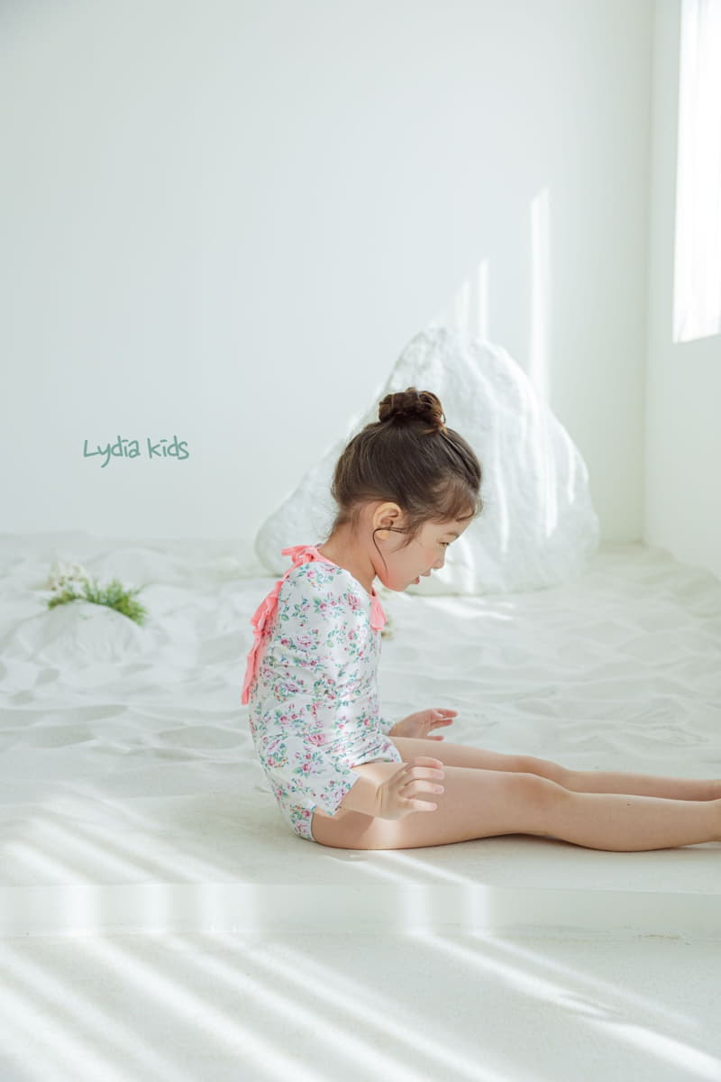 Lydia - Korean Children Fashion - #toddlerclothing - Masion One-piece Swimwear - 4