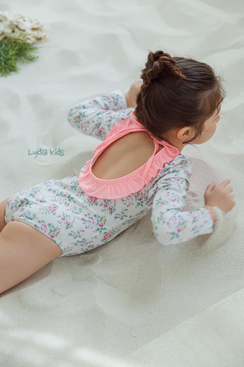 Lydia - Korean Children Fashion - #todddlerfashion - Masion One-piece Swimwear - 2