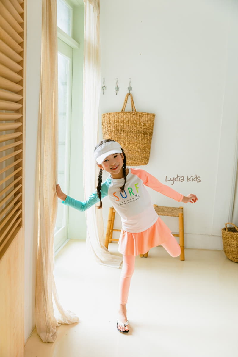 Lydia - Korean Children Fashion - #toddlerclothing - Beach Rashguard Tee - 7