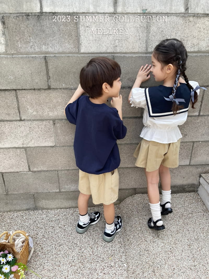 Melikey - Korean Children Fashion - #Kfashion4kids - Sailor Puff Blouse - 6