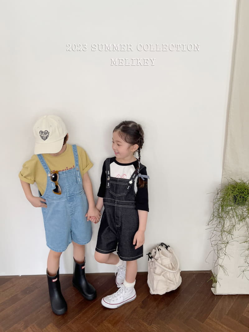 Melikey - Korean Children Fashion - #childofig - Cucu Dungarees Pants - 5