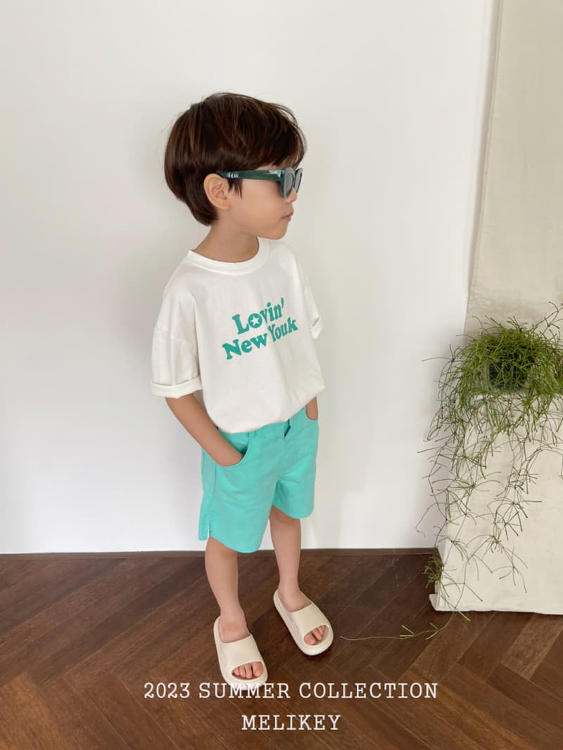 Melikey - Korean Children Fashion - #childrensboutique - Color Slit Pants - 9