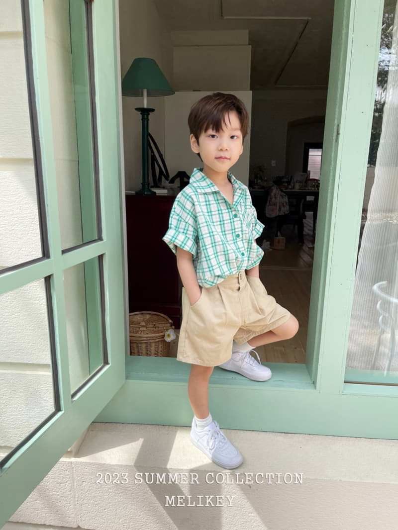 Melikey - Korean Children Fashion - #designkidswear - Pipi Check Shirt - 8