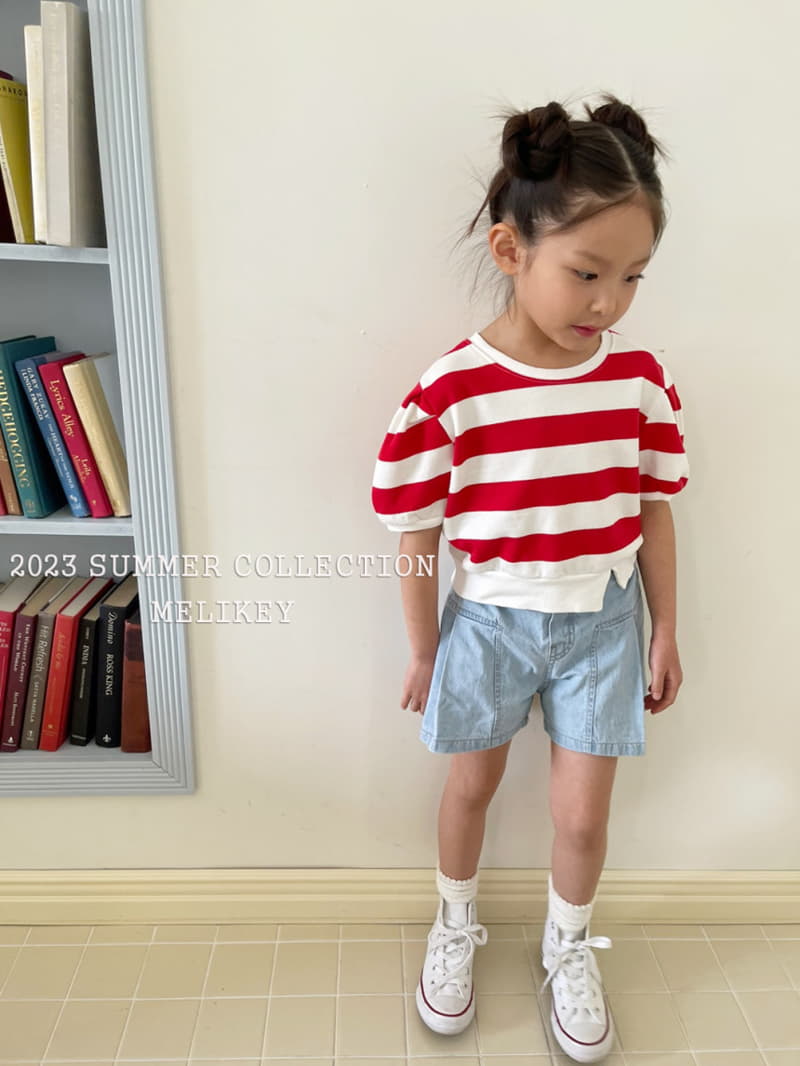 Melikey - Korean Children Fashion - #designkidswear - Willy Crop Sweatshirt - 6