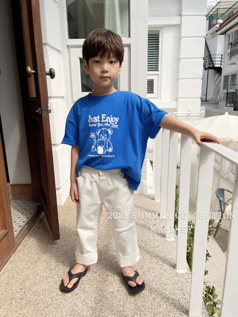 Melikey - Korean Children Fashion - #designkidswear - Slit Vintage Pants - 3