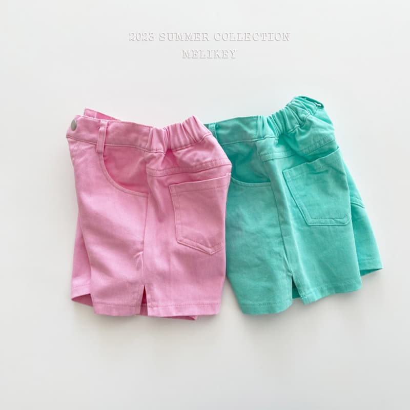 Melikey - Korean Children Fashion - #discoveringself - Color Slit Pants - 11