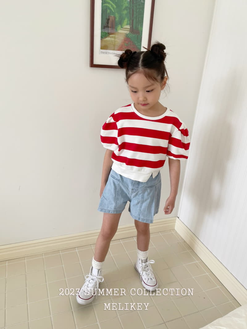 Melikey - Korean Children Fashion - #discoveringself - Side Wrinkle Skirt Shorts - 6