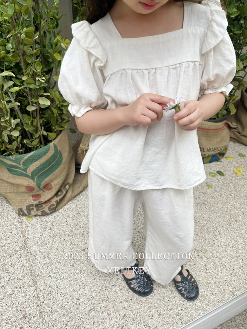 Melikey - Korean Children Fashion - #discoveringself - Charlang Linen Set - 2