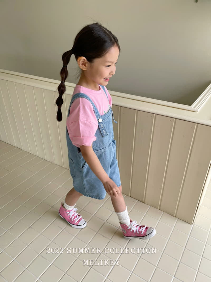 Melikey - Korean Children Fashion - #kidsshorts - Cucu Dungarees Pants - 10