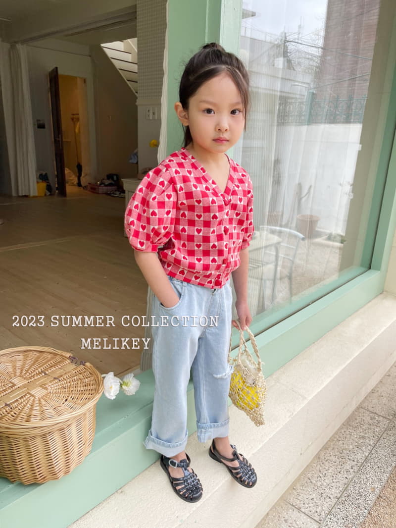 Melikey - Korean Children Fashion - #kidsshorts - Slit Vintage Pants - 6