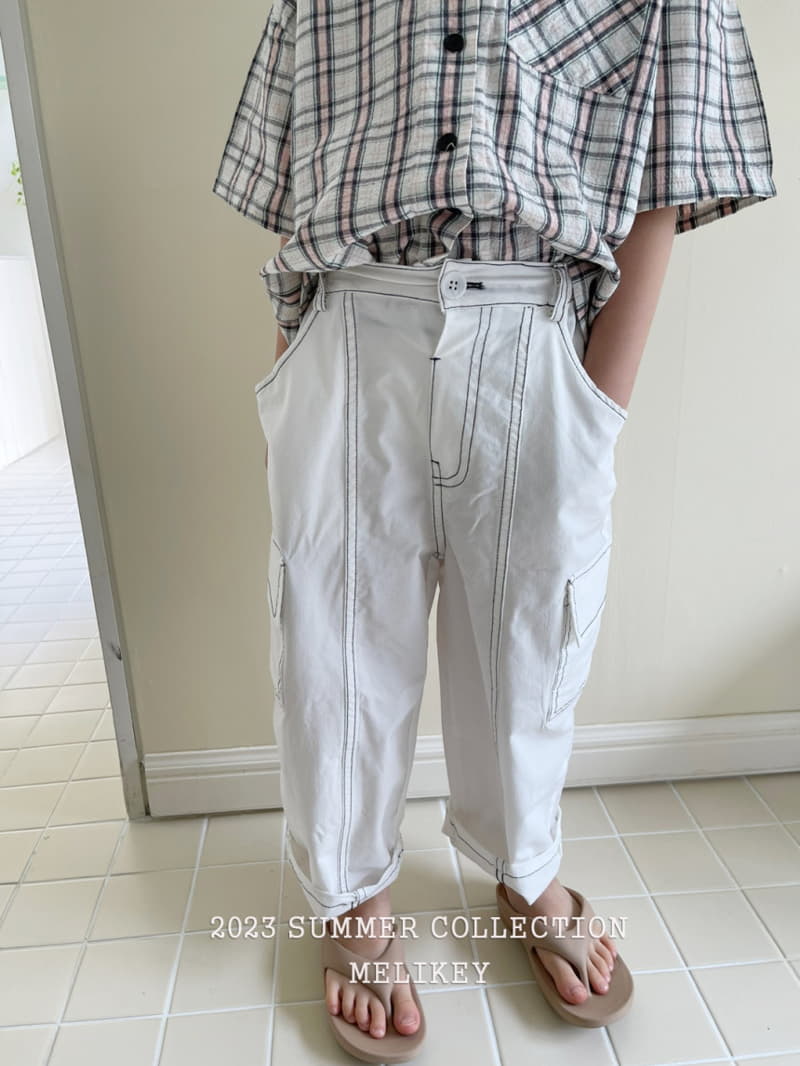 Melikey - Korean Children Fashion - #kidsshorts - Basrak Pants - 8