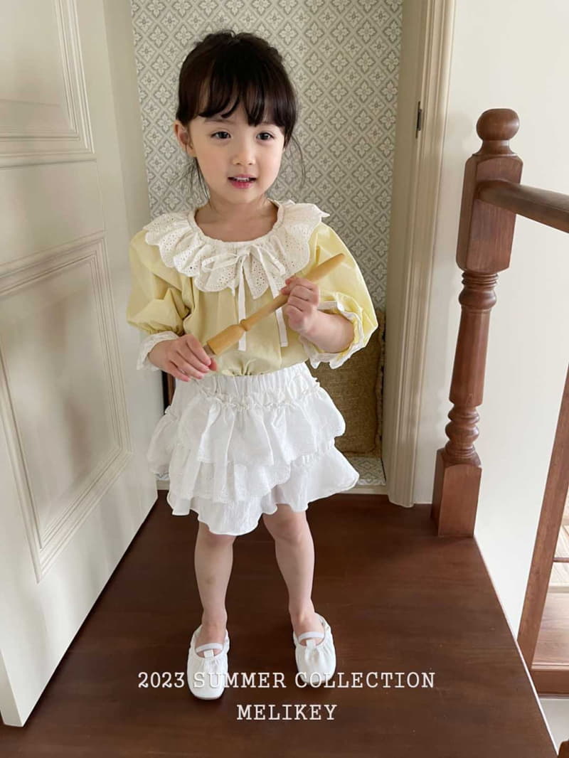 Melikey - Korean Children Fashion - #kidzfashiontrend - Unbal Less Skirt - 2