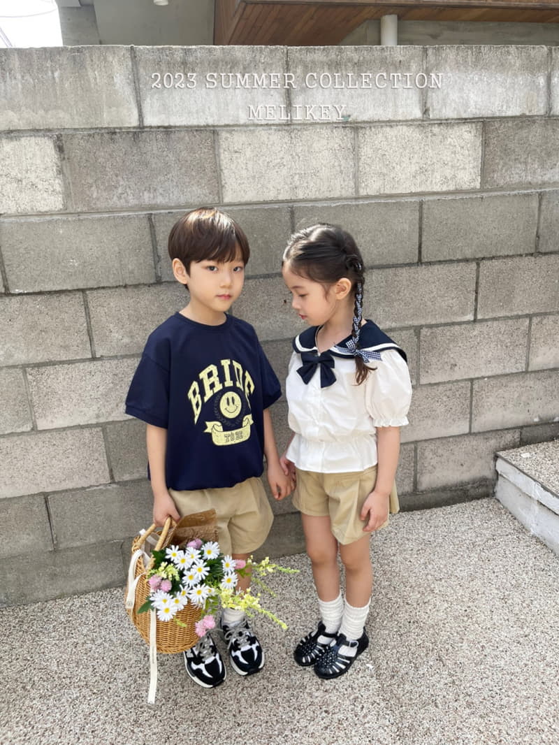 Melikey - Korean Children Fashion - #magicofchildhood - Sailor Puff Blouse - 8