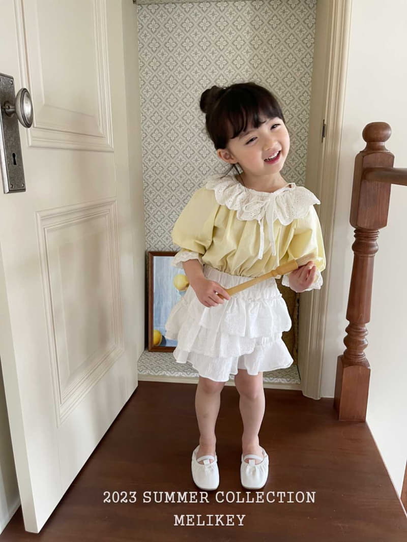 Melikey - Korean Children Fashion - #minifashionista - Unbal Less Skirt - 6