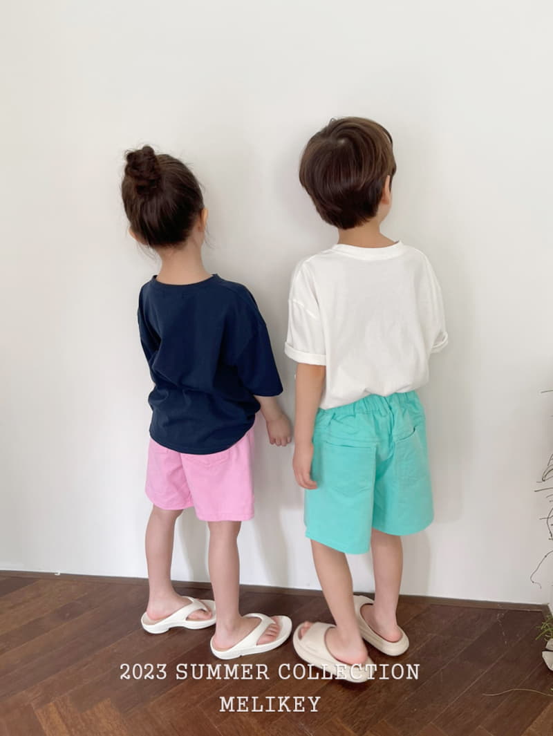 Melikey - Korean Children Fashion - #minifashionista - Color Slit Pants - 4