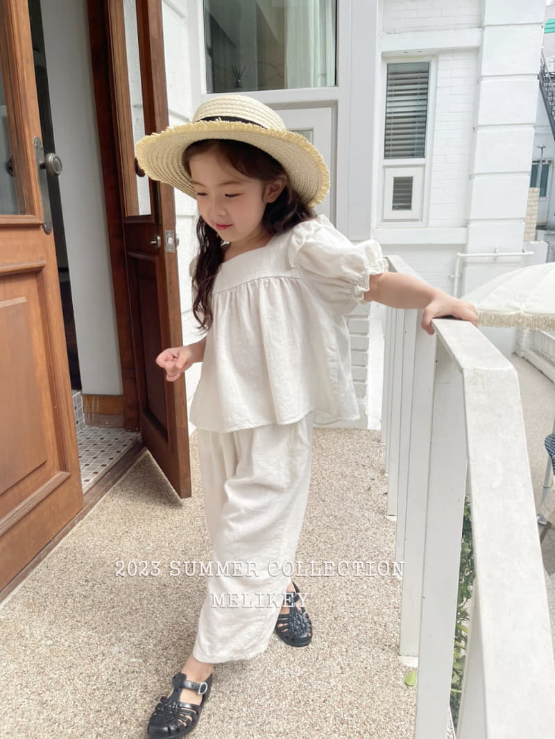 Melikey - Korean Children Fashion - #prettylittlegirls - Charlang Linen Set - 11