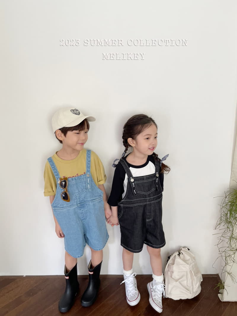 Melikey - Korean Children Fashion - #todddlerfashion - Cucu Dungarees Pants - 2