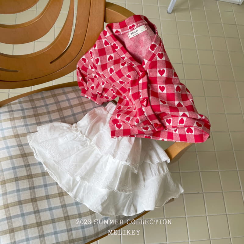 Melikey - Korean Children Fashion - #toddlerclothing - Unbal Less Skirt - 9