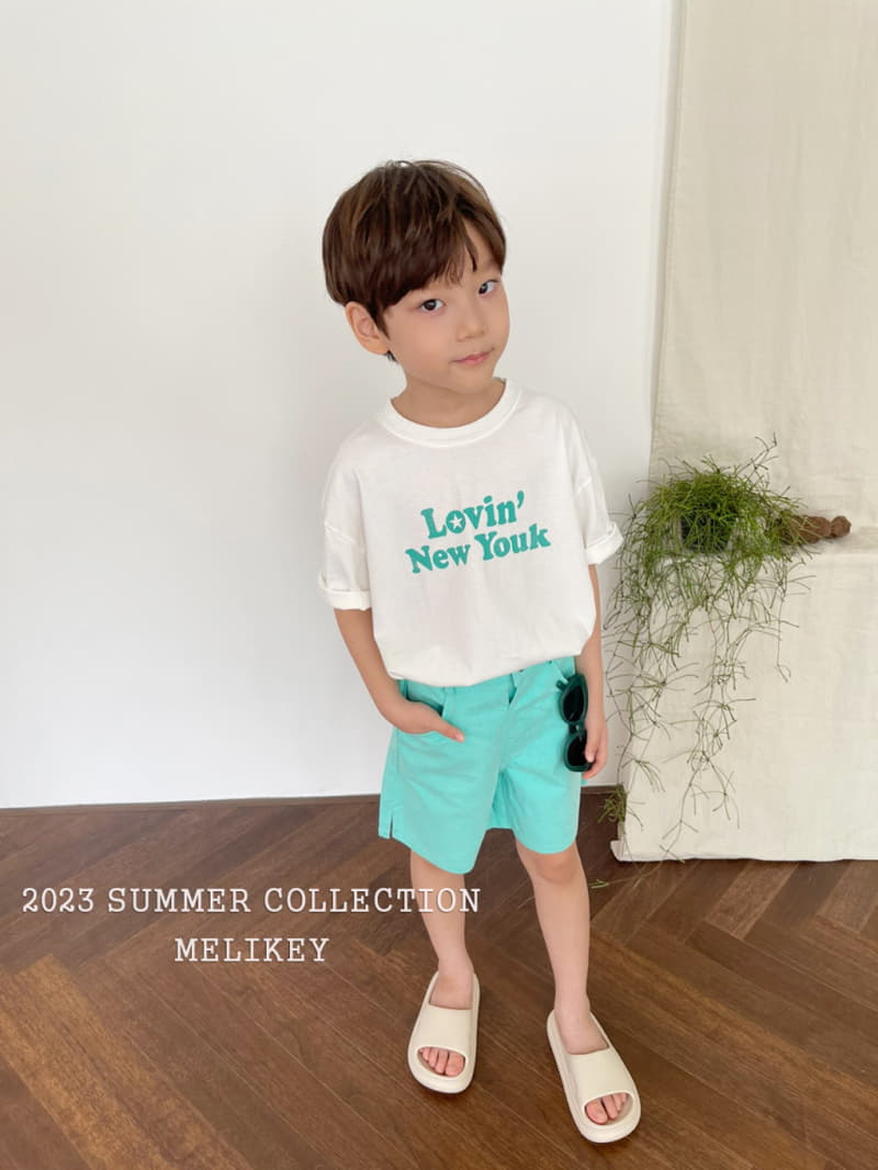 Melikey - Korean Children Fashion - #toddlerclothing - Color Slit Pants - 6