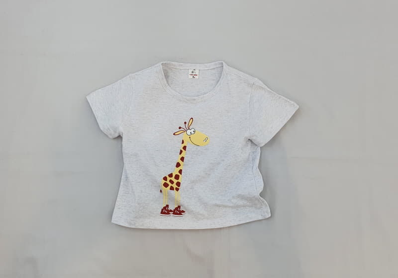 Milk Bebe - Korean Children Fashion - #childofig - Giraffe Tee - 4