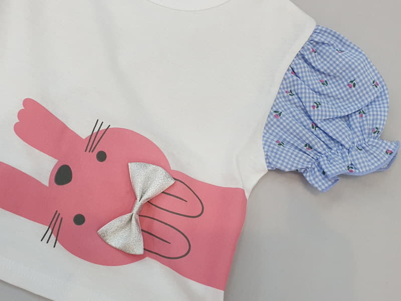Milk Bebe - Korean Children Fashion - #discoveringself - Rabbit Tee - 4