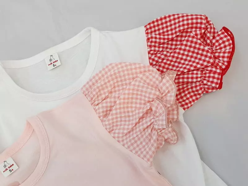Milk Bebe - Korean Children Fashion - #fashionkids - Cherry Tee - 4