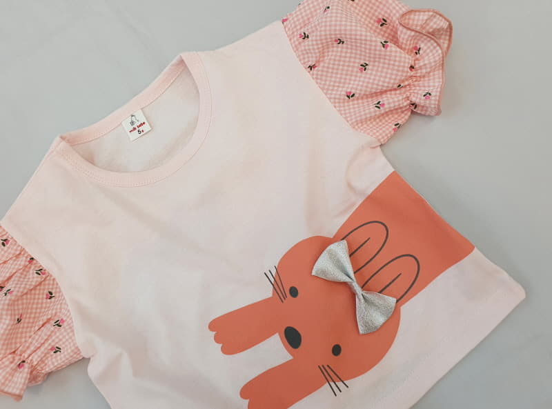 Milk Bebe - Korean Children Fashion - #kidsstore - Rabbit Tee - 6
