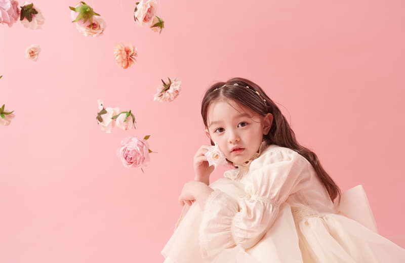 Minipalette - Korean Children Fashion - #Kfashion4kids - BETH Lace One-piece - 7