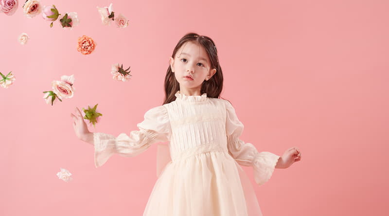 Minipalette - Korean Children Fashion - #designkidswear - BETH Lace One-piece
