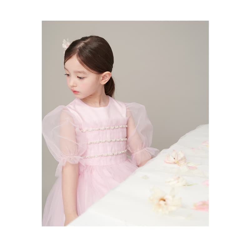 Minipalette - Korean Children Fashion - #designkidswear - Laura One-piece - 4