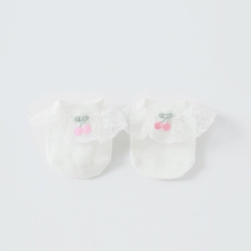 Miso - Korean Baby Fashion - #babygirlfashion - Very Lace Socks 