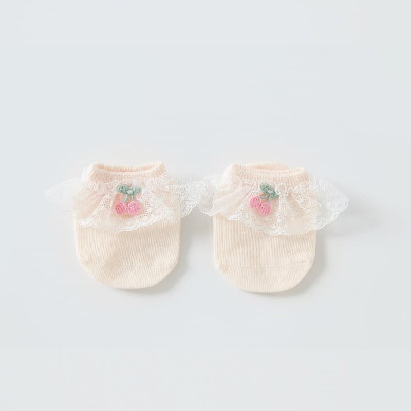 Miso - Korean Baby Fashion - #babylifestyle - Very Lace Socks  - 2