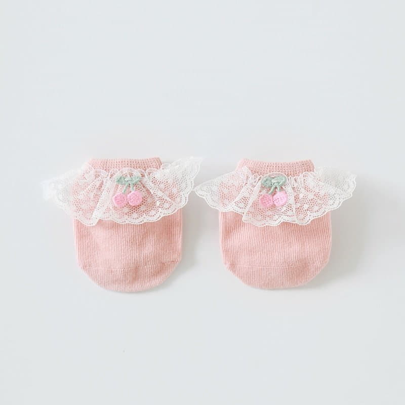 Miso - Korean Baby Fashion - #babyoninstagram - Very Lace Socks  - 3