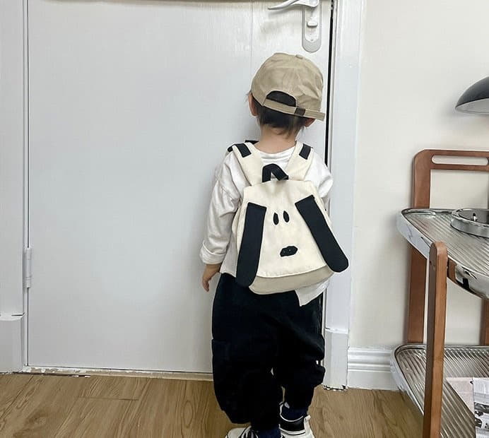 Miso - Korean Children Fashion - #Kfashion4kids - White Dog Bag - 9