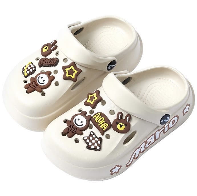 Miso - Korean Children Fashion - #Kfashion4kids - Choco Crocs Sandals - 8